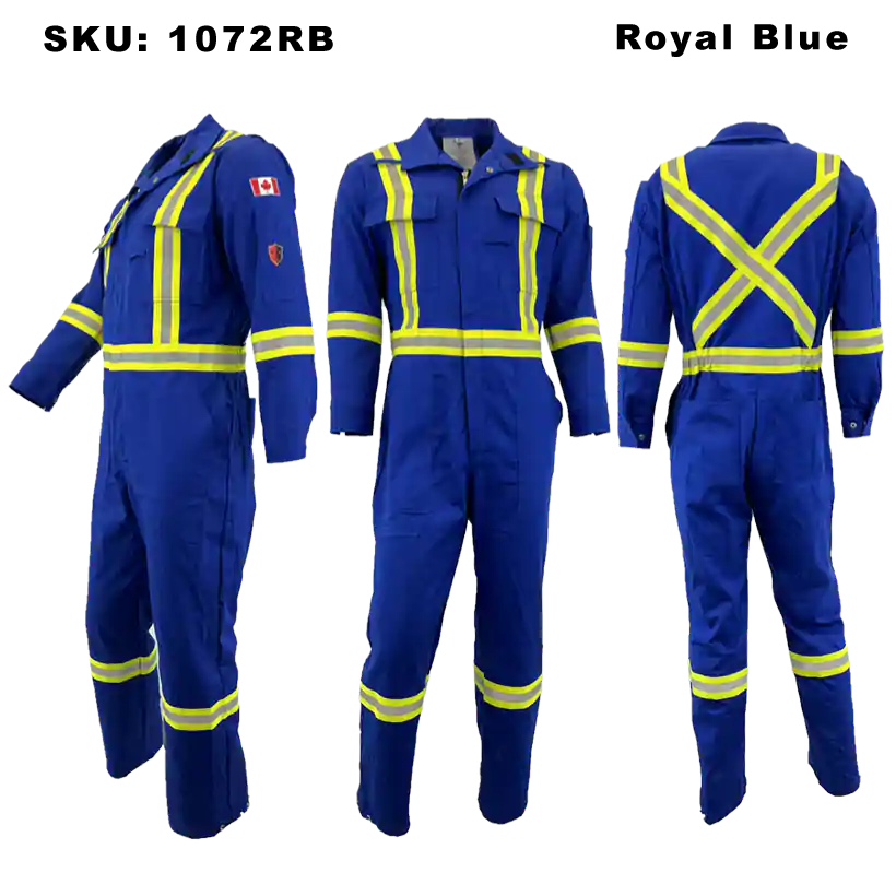 Image of Atlas Guardian® FR / Arc Flash Coveralls - Royal Blue